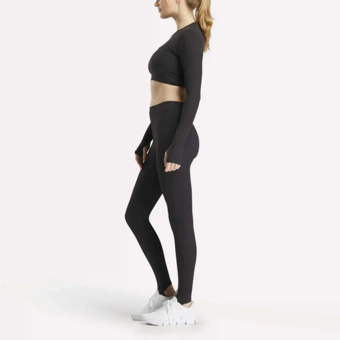 Bolero de punto acanalado para mujer Bolero de punto acanalado para mujer