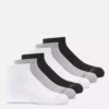 Calcetines básicos de corte bajo para niños, 6 pares Calcetines básicos de corte bajo para niños, 6 pares