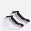 Calcetines básicos de corte bajo para niños, 6 pares Calcetines básicos de corte bajo para niños, 6 pares