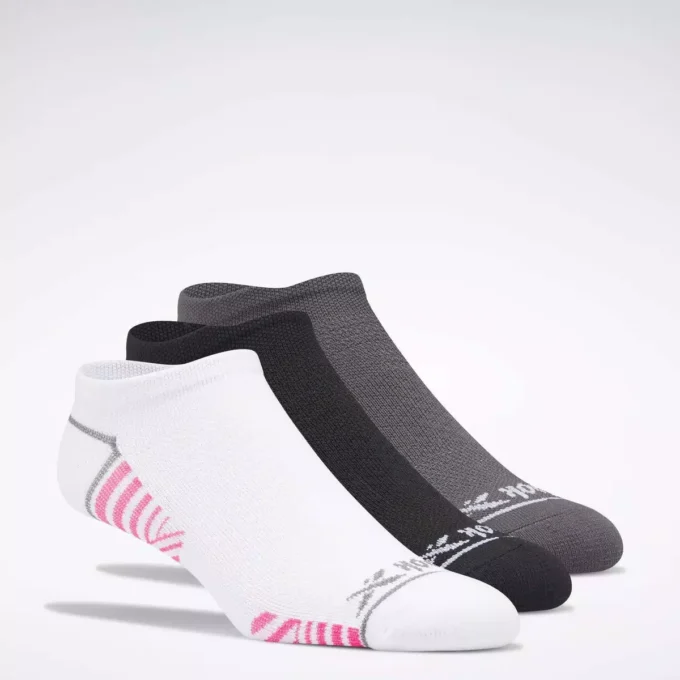 Calcetines invisibles con amortiguación por zonas para mujer, 3 pares Calcetines invisibles con amortiguación por zonas para mujer, 3 pares