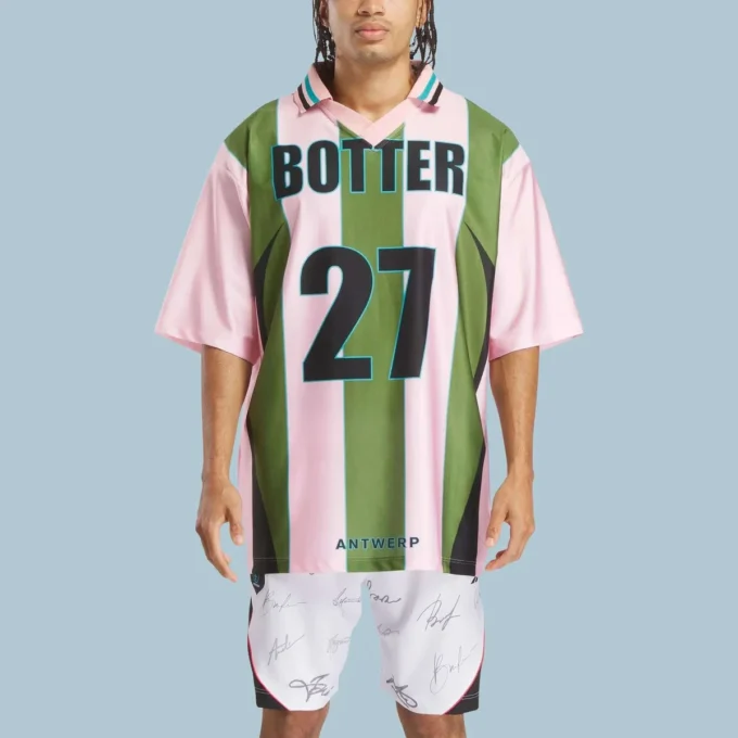 Camiseta de fútbol para hombre Reebok x Botter LTD Reverse Camiseta de fútbol para hombre Reebok x Botter LTD Reverse