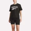 Camiseta de manga corta oversize con logo grande para mujer Camiseta de manga corta oversize con logo grande para mujer