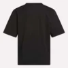 Camiseta de manga corta oversize con logo grande para mujer Camiseta de manga corta oversize con logo grande para mujer
