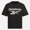 Camiseta de manga corta oversize con logo grande para mujer Camiseta de manga corta oversize con logo grande para mujer