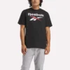 Camiseta Reebok Identity Big Stacked Logo para hombre Camiseta Reebok Identity Big Stacked Logo para hombre