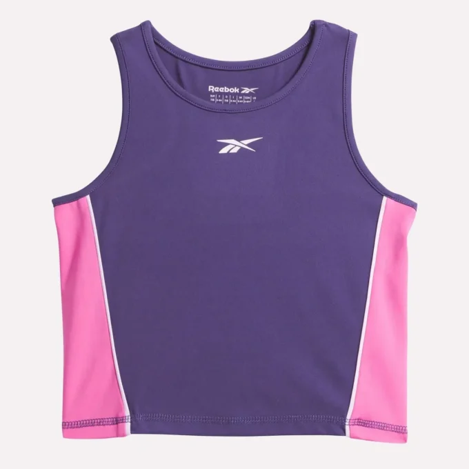Camiseta sin mangas Lux para niñas Camiseta sin mangas Lux para niñas