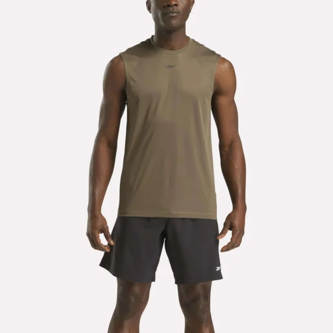 Camiseta técnica sin mangas Train para hombre