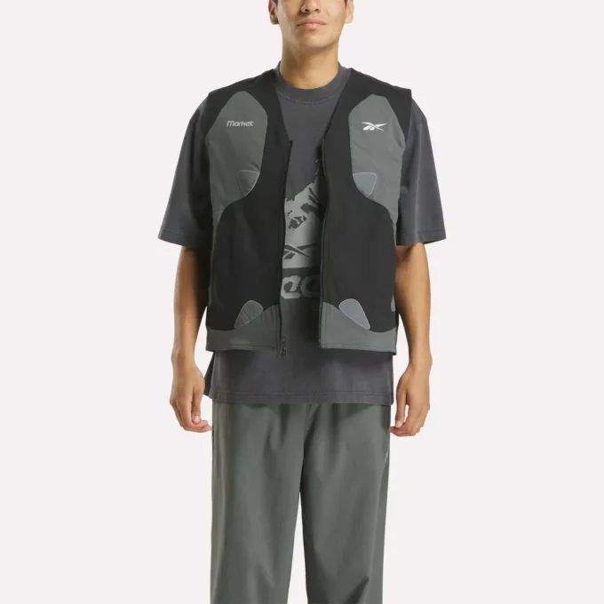 Chaleco reversible Reebok x MARKET