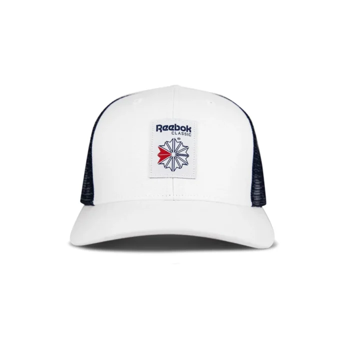 Gorra Trucker Vector con parche tejido Gorra Trucker Vector con parche tejido