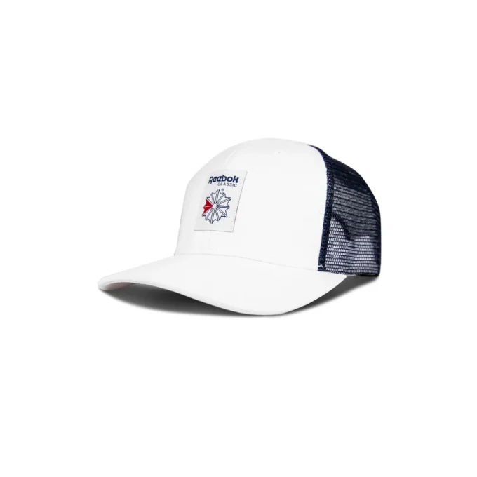 Gorra Trucker Vector con parche tejido Gorra Trucker Vector con parche tejido