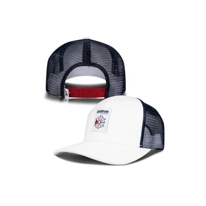 Gorra Trucker Vector con parche tejido Gorra Trucker Vector con parche tejido