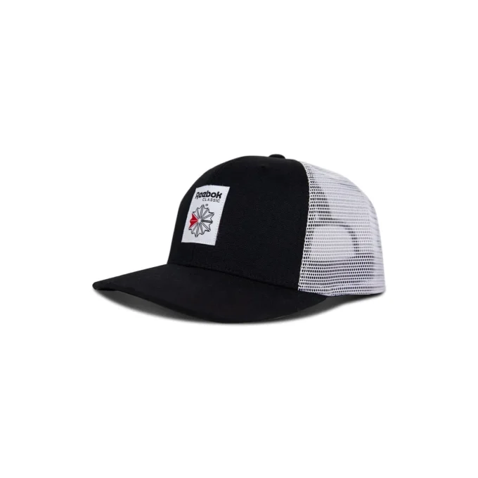 Gorra Trucker Vector con parche tejido Gorra Trucker Vector con parche tejido