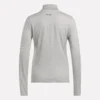 Jersey de golf de manga larga con cremallera 1/4 y tejido jacquard Vector para mujer Jersey de golf de manga larga con cremallera 1/4 y tejido jacquard Vector para mujer