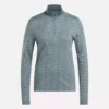 Jersey de golf de manga larga con cremallera 1/4 y tejido jacquard Vector para mujer Jersey de golf de manga larga con cremallera 1/4 y tejido jacquard Vector para mujer