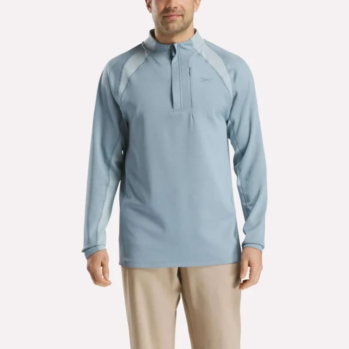 Jersey de manga larga Aero Flex con cremallera 1/4 para hombre Jersey de manga larga Aero Flex con cremallera 1/4 para hombre