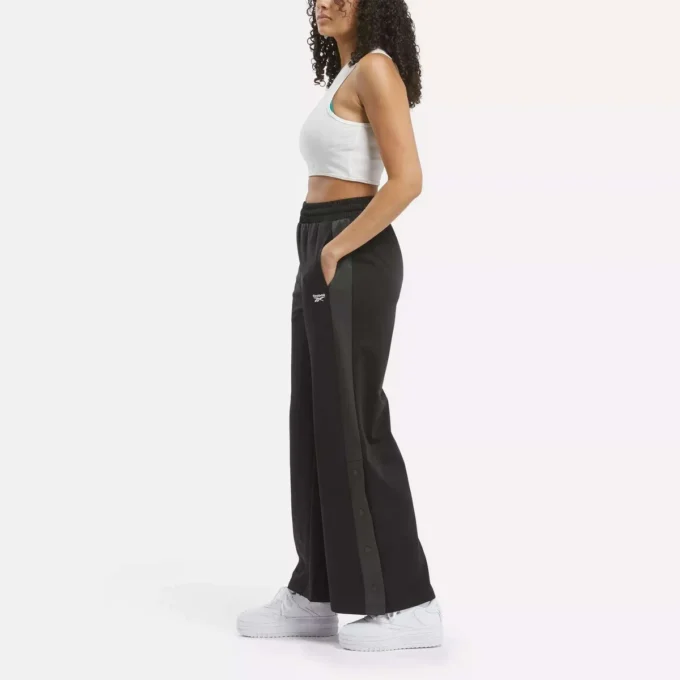 Pantalones acampanados de talle alto para mujer