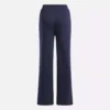 Pantalones anchos de felpa con pequeño logotipo Reebok Identity para mujer