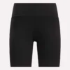 Pantalones cortos de ciclismo con logo pequeño para mujer