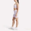 Pantalones cortos de ciclismo de talle alto para mujer