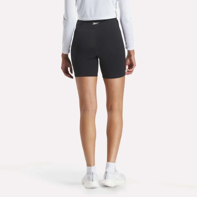 Pantalones cortos de ciclismo de talle alto para mujer