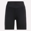 Pantalones cortos de ciclismo de talle alto para mujer