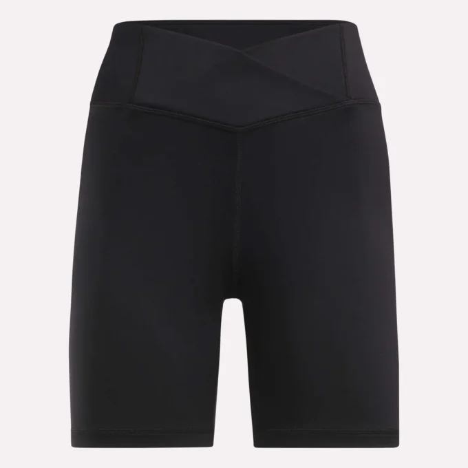 Pantalones cortos de ciclismo de talle alto para mujer
