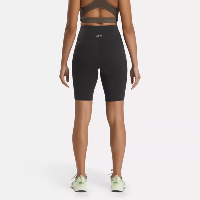 Pantalones cortos de ciclista de talle alto Lux para mujer