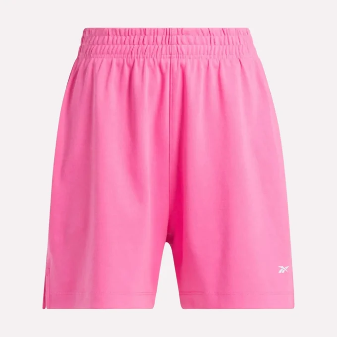 Pantalones cortos de cintura alta Identity para mujer 5″