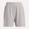 Pantalones cortos de cintura alta Identity para mujer 5″