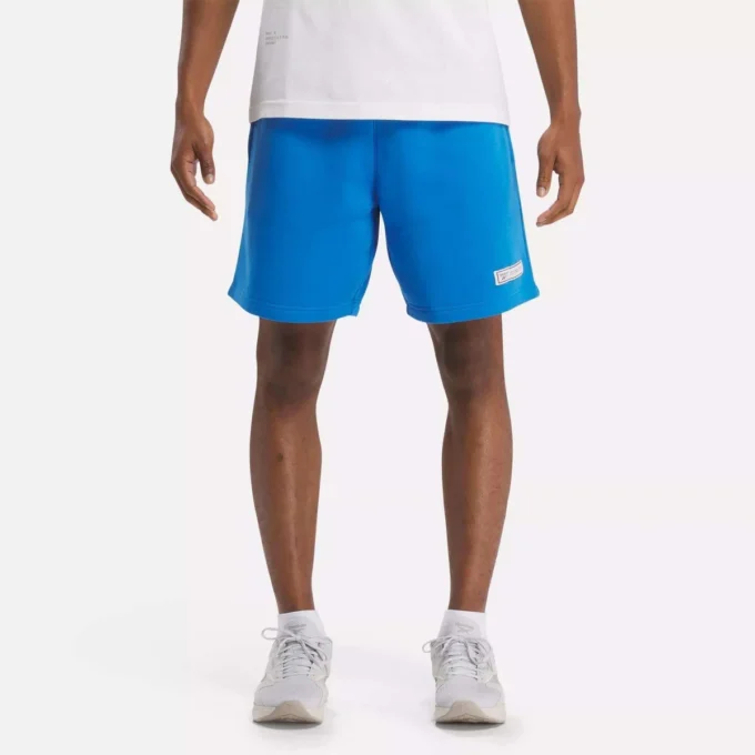 Pantalones cortos Reebok Identity Logo Mash-Up para hombre Pantalones cortos Reebok Identity Logo Mash-Up para hombre
