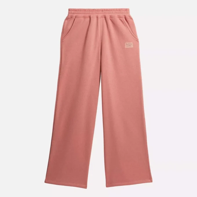 Pantalones de felpa de pierna ancha – Niños grandes Pantalones de felpa de pierna ancha – Niños grandes