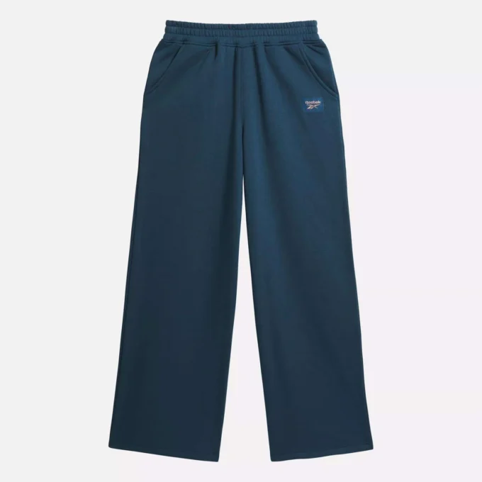Pantalones de felpa de pierna ancha – Niños grandes Pantalones de felpa de pierna ancha – Niños grandes