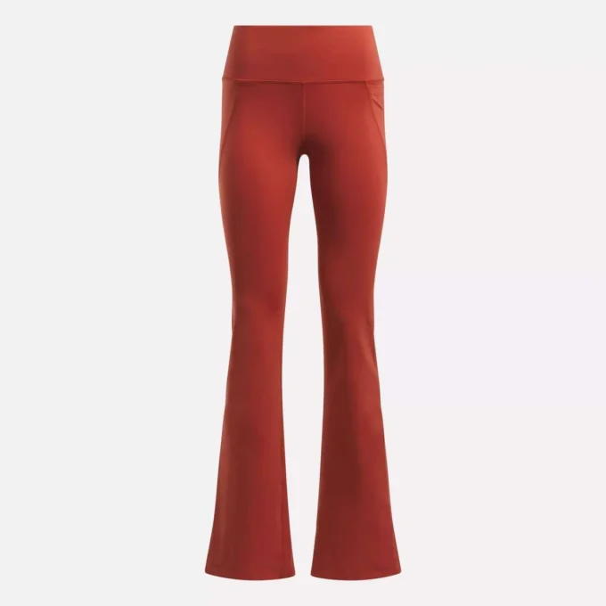 Pantalones mini acampanados de talle alto Lux para mujer