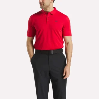 Polo de manga corta Bonded Micro Pique para hombre