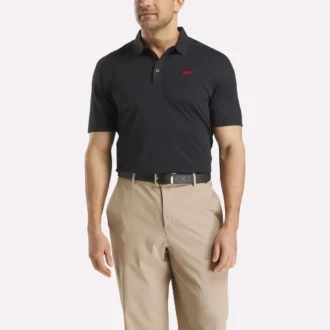 Polo de manga corta Bonded Micro Pique para hombre