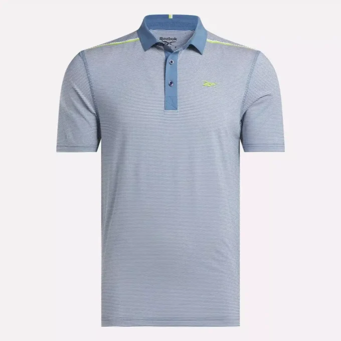 Polo de manga corta Core Stripe para hombre