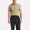 Polo de manga corta de punto Oxford para hombre