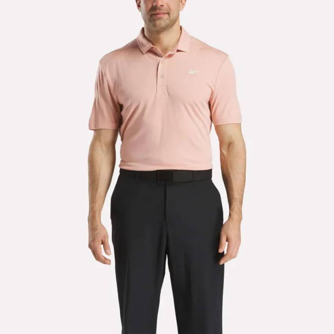 Polo de manga corta de punto Oxford para hombre