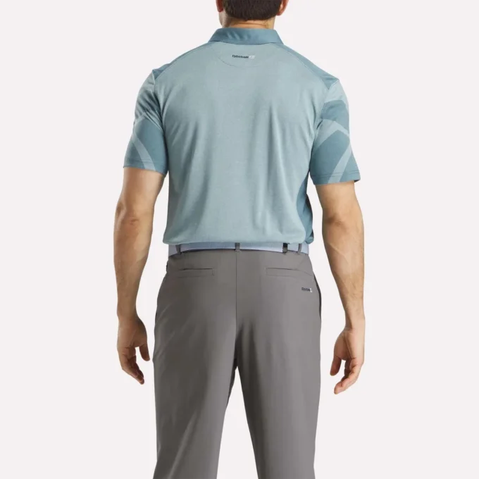 Polo de manga corta para hombre con manga Vector Signature