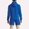 Sudadera con capucha de felpa para hombre