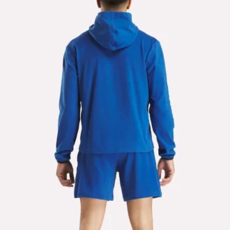Sudadera con capucha de felpa para hombre