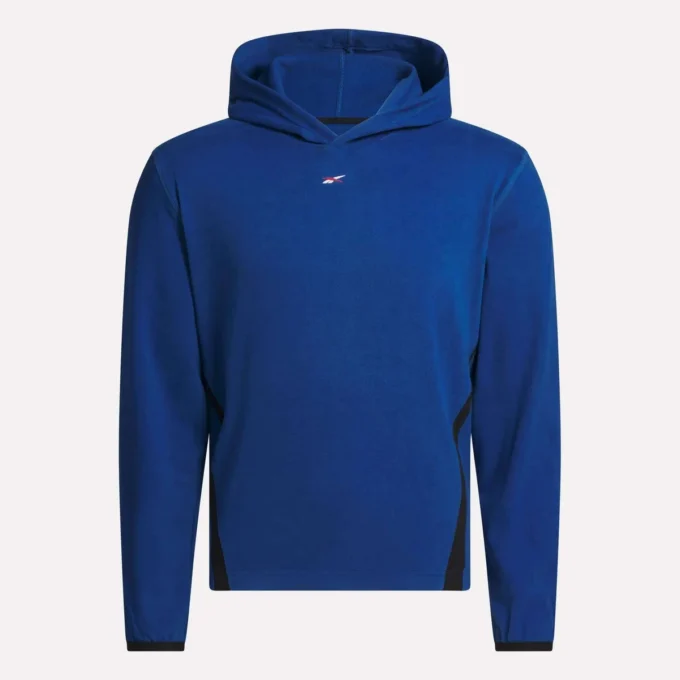 Sudadera con capucha de felpa para hombre