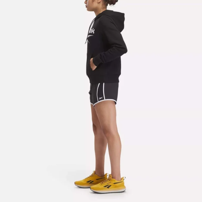 Sudadera con capucha de felpa Reebok Identity Big Logo para mujer