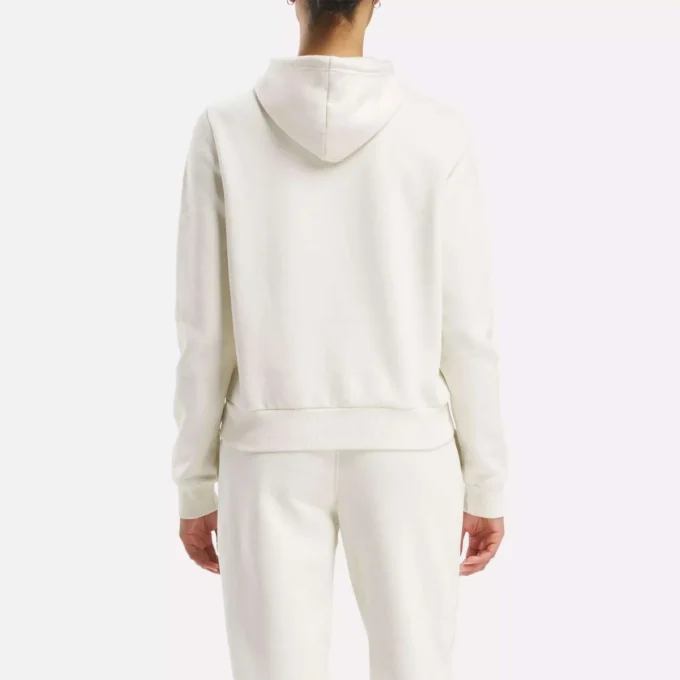 Sudadera con capucha de felpa Reebok Identity Big Logo para mujer