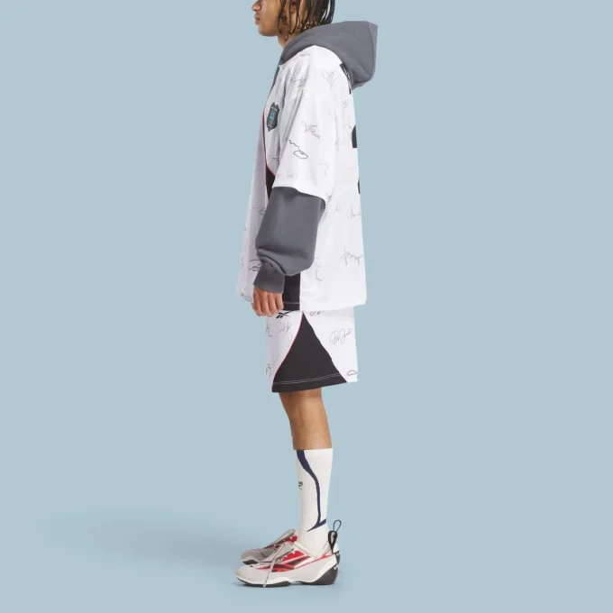 Sudadera con capucha híbrida de fútbol para hombre Reebok x Botter LTD