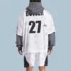 Sudadera con capucha híbrida de fútbol para hombre Reebok x Botter LTD