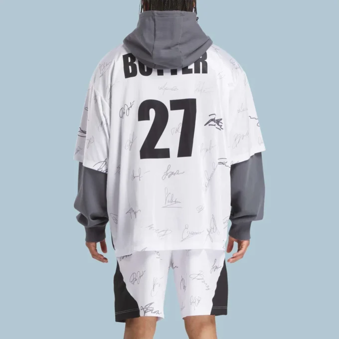 Sudadera con capucha híbrida de fútbol para hombre Reebok x Botter LTD