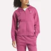 Sudadera con cremallera completa Vector para mujer, talla pequeña