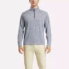 Sudadera con cremallera de un cuarto catiónica para hombre