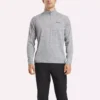 Sudadera con cremallera de un cuarto catiónica para hombre